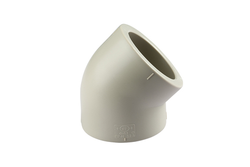 永发镇PPH45°弯头(DIN)